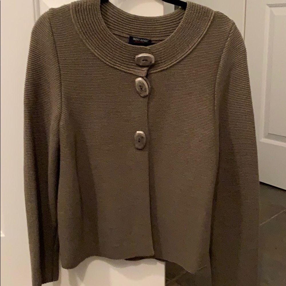 NWOT Saint James sweater jacket